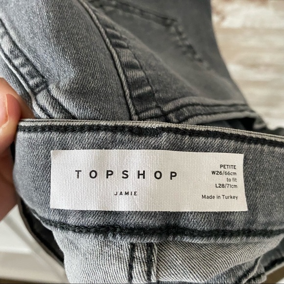 TopShop | Jamie High-Waisted Skinny Jeans | Petite - Picture 8 of 8